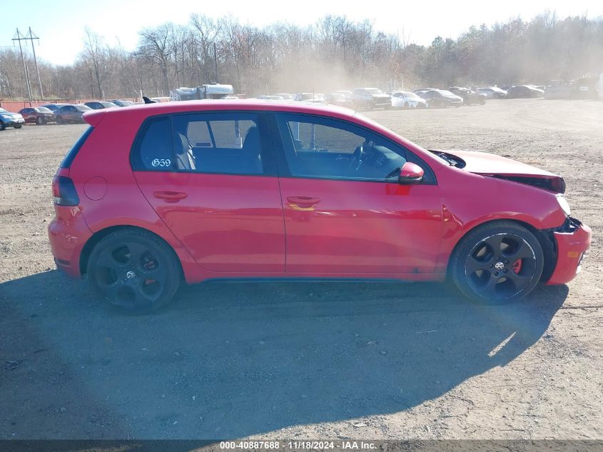 2010 Volkswagen Gti 4-Door VIN: WVWHD7AJ5AW093183 Lot: 40887688