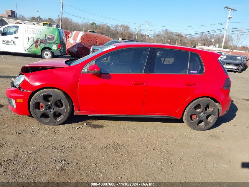 2010 Volkswagen Gti 4-Door VIN: WVWHD7AJ5AW093183 Lot: 40887688