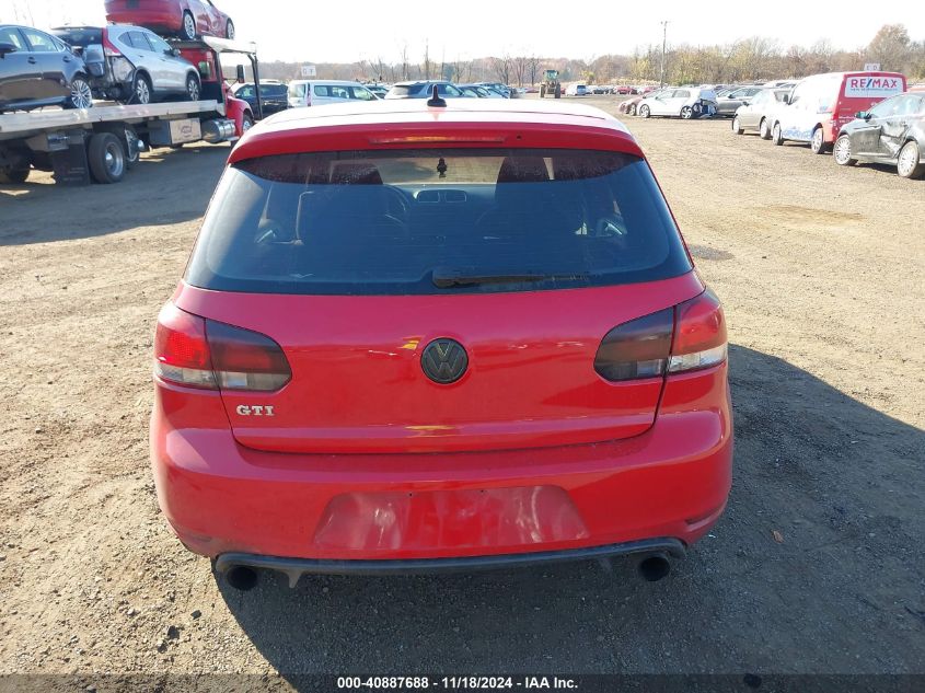 2010 Volkswagen Gti 4-Door VIN: WVWHD7AJ5AW093183 Lot: 40887688