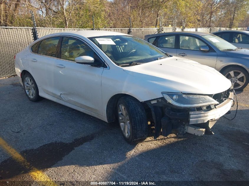 VIN 1C3CCCAB8FN650264 2015 CHRYSLER 200 no.1