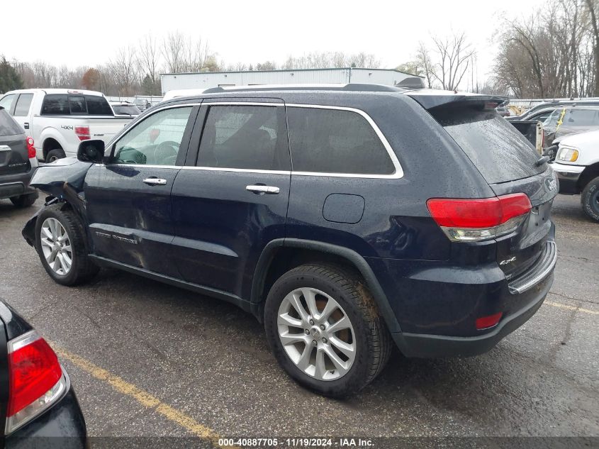 2017 Jeep Grand Cherokee Limited 4X4 VIN: 1C4RJFBG8HC608425 Lot: 40887705