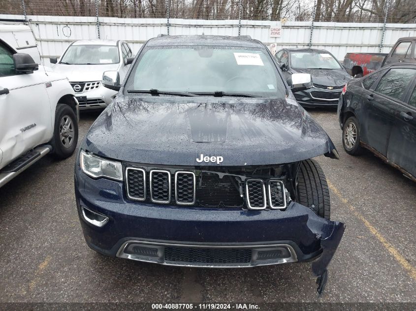 2017 Jeep Grand Cherokee Limited 4X4 VIN: 1C4RJFBG8HC608425 Lot: 40887705