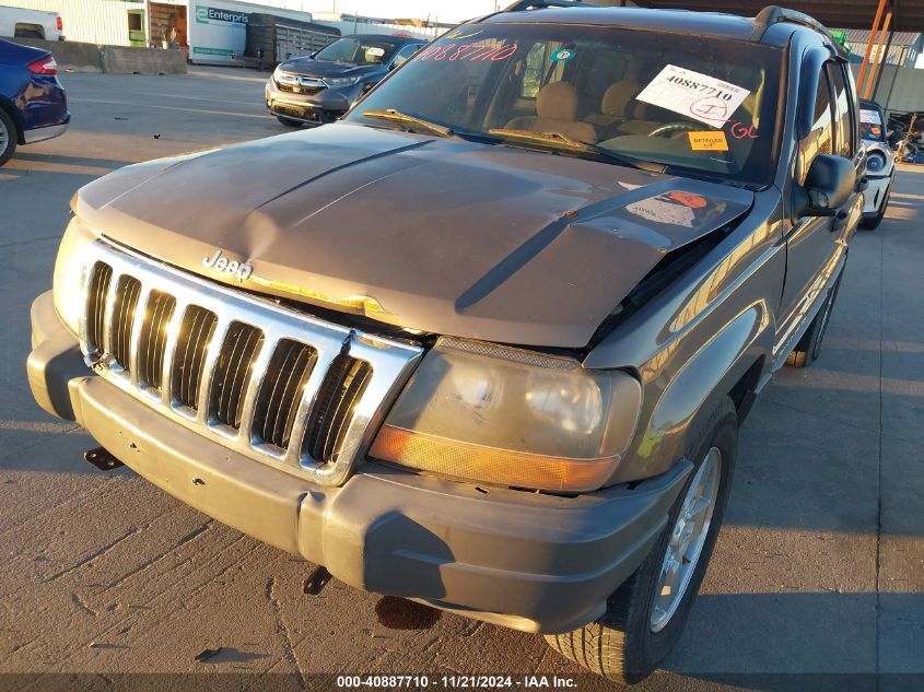 2002 Jeep Grand Cherokee Laredo VIN: 1J4GX48S52C137289 Lot: 40887710