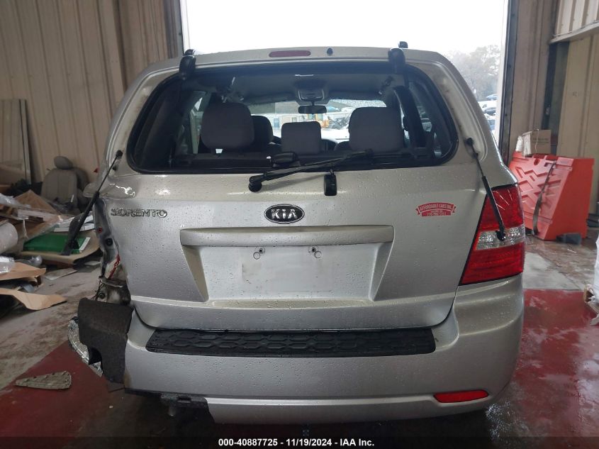 2009 Kia Sorento Lx VIN: KNDJD735295891630 Lot: 40887725