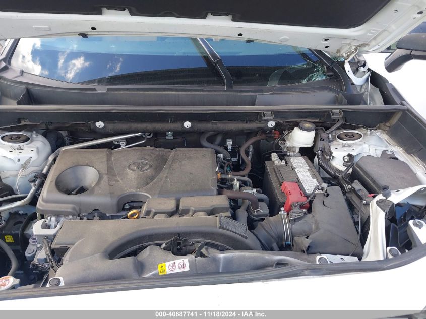VIN 2T3H1RFV4MC154575 2021 TOYOTA RAV4 LE