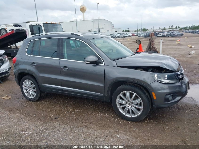 2015 Volkswagen Tiguan Sel VIN: WVGAV7AX3FW599214 Lot: 40887788