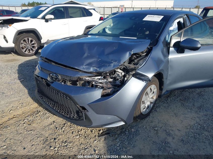 2020 Toyota Corolla L VIN: JTDDPRAE3LJ047971 Lot: 40887792