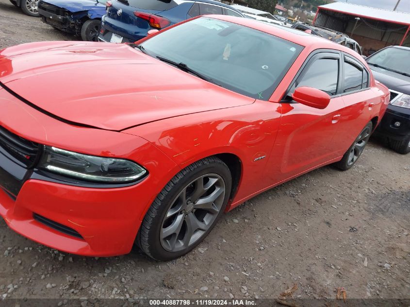 VIN 2C3CDXCT0GH348035 2016 Dodge Charger, R/T no.2