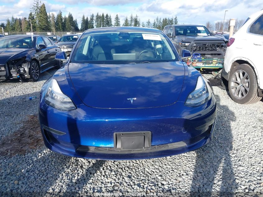 2018 Tesla Model 3 Long Range/Performance VIN: 5YJ3E1EB3JF185520 Lot: 40887808