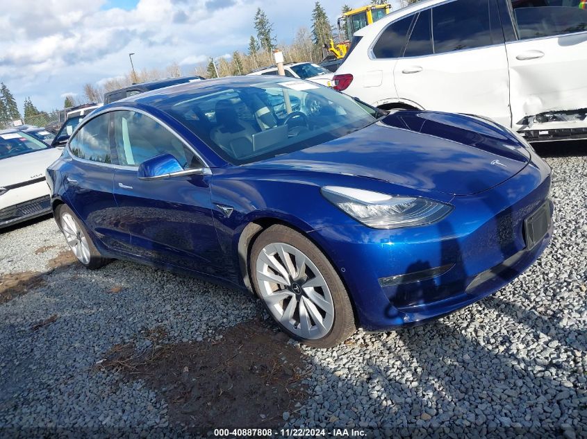 2018 Tesla Model 3 Long Range/Performance VIN: 5YJ3E1EB3JF185520 Lot: 40887808