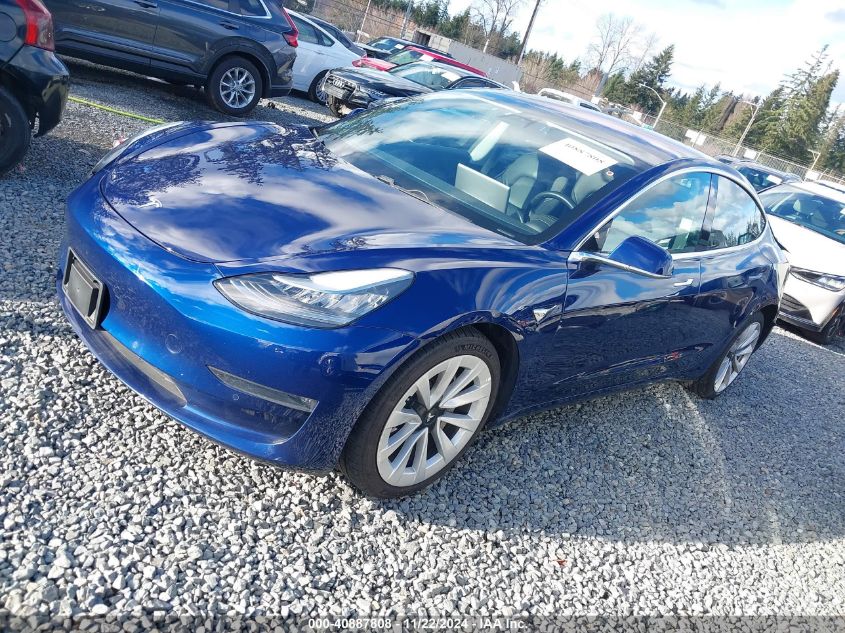 2018 Tesla Model 3 Long Range/Performance VIN: 5YJ3E1EB3JF185520 Lot: 40887808