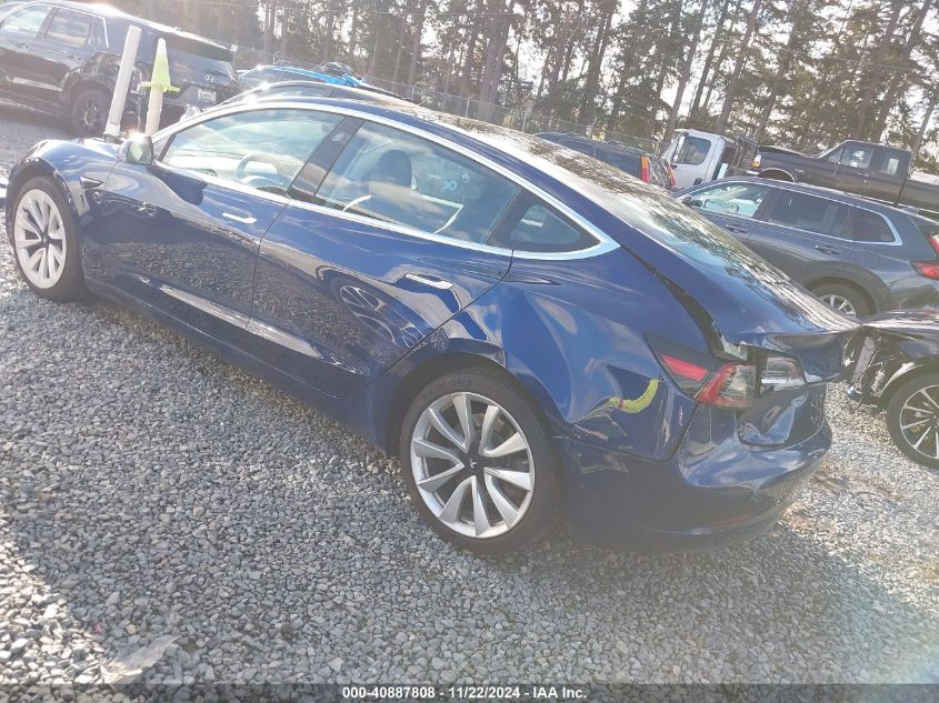 2018 Tesla Model 3 Long Range/Performance VIN: 5YJ3E1EB3JF185520 Lot: 40887808