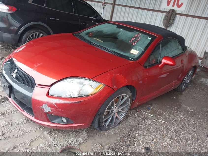 2012 Mitsubishi Eclipse Gs Sport VIN: 4A37L2EF6CE003004 Lot: 40887814