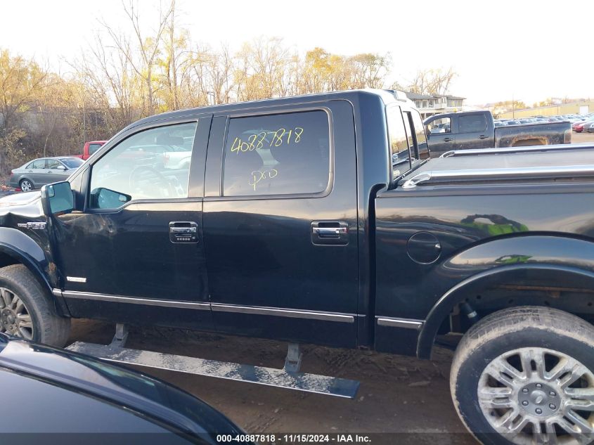 2013 FORD F-150 PLATINUM - 1FTFW1ET6DFC42800