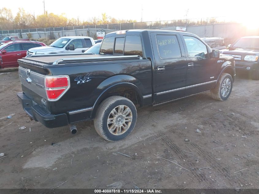 2013 FORD F-150 PLATINUM - 1FTFW1ET6DFC42800