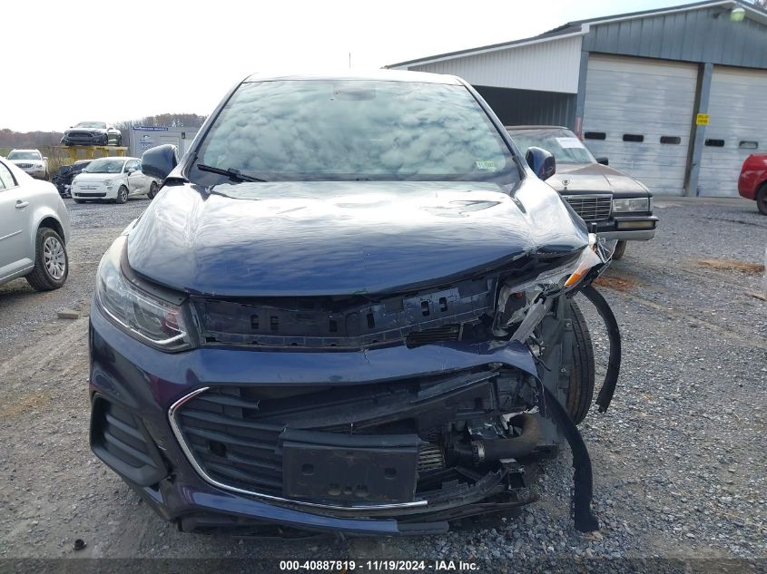 2018 Chevrolet Trax Ls VIN: 3GNCJKSB1JL377601 Lot: 40887819