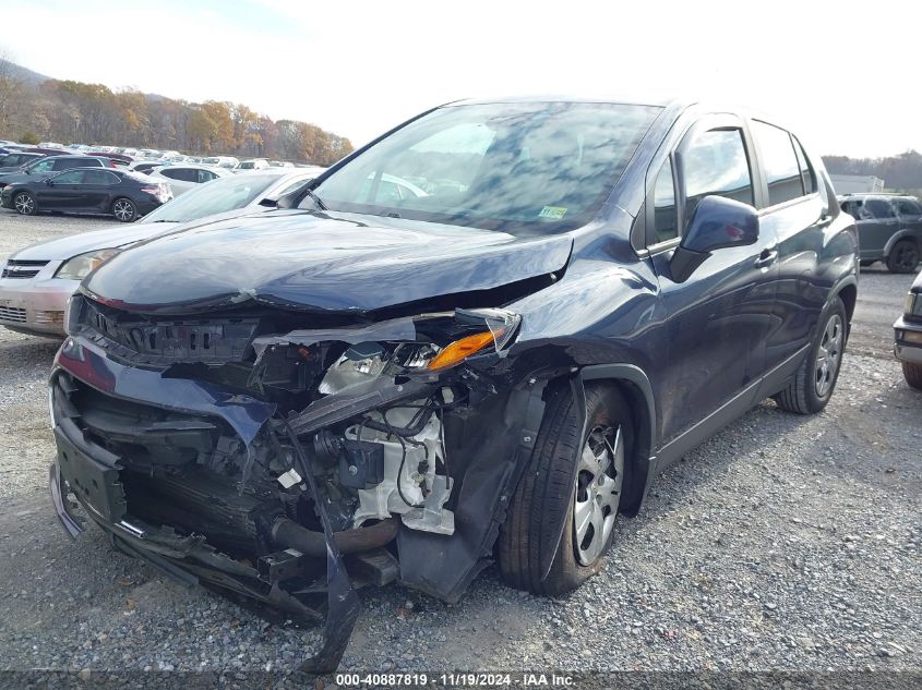 2018 Chevrolet Trax Ls VIN: 3GNCJKSB1JL377601 Lot: 40887819