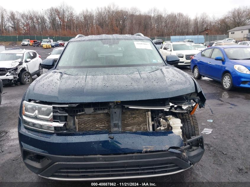 2019 Volkswagen Atlas 3.6L V6 Se VIN: 1V2LR2CAXKC566105 Lot: 40887862