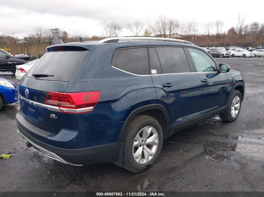 2019 Volkswagen Atlas 3.6L V6 Se VIN: 1V2LR2CAXKC566105 Lot: 40887862