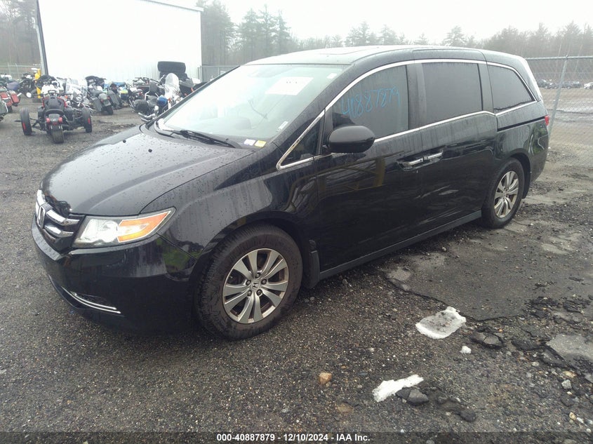 Vin: 5fnrl5h69hb026002, lot: 41377571, honda odyssey ex-l 20172