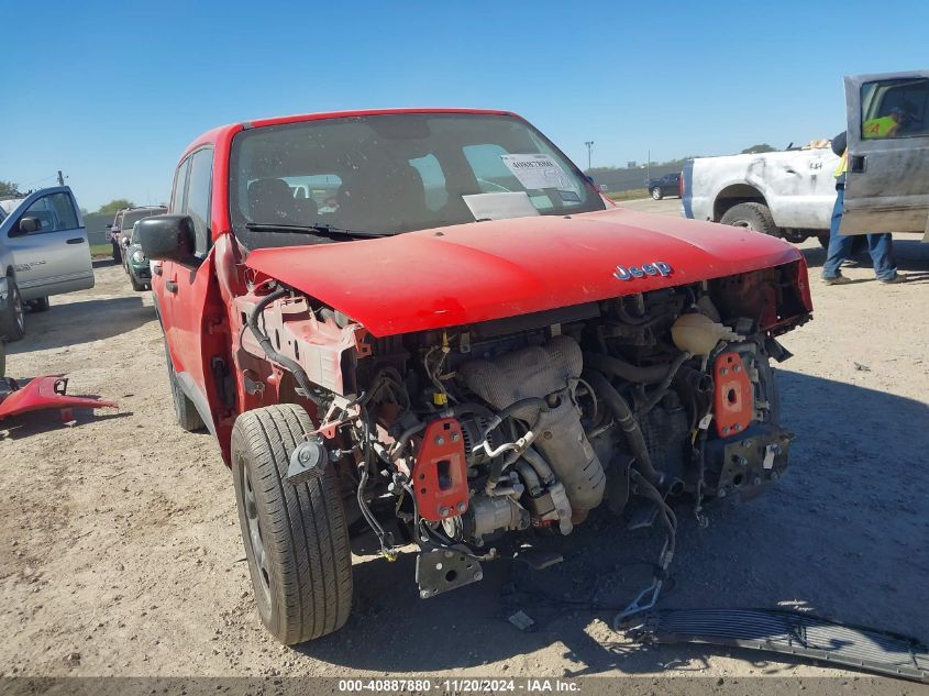 2017 Jeep Renegade Sport Fwd VIN: ZACCJAAB3HPF14009 Lot: 40887880