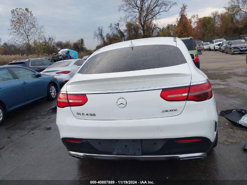 2016 Mercedes-Benz Gle 450 Amg Coupe 4Matic VIN: 4JGED6EB4GA006794 Lot: 40887889