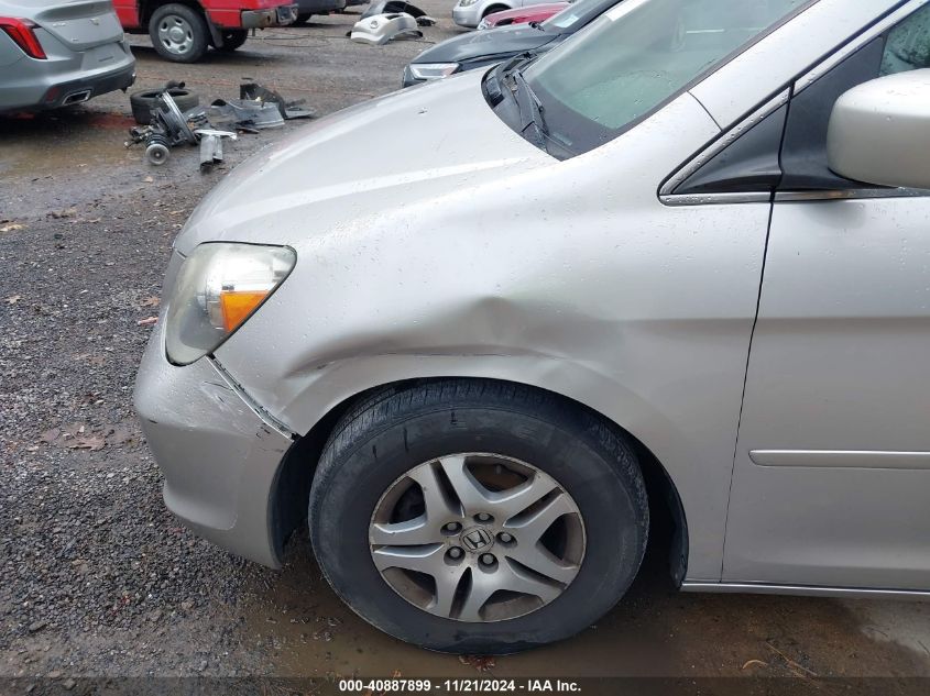 2006 Honda Odyssey Ex-L VIN: 5FNRL38656B401515 Lot: 40887899