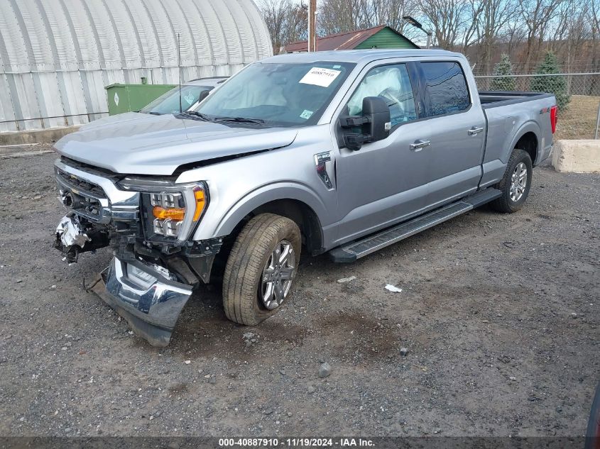 2022 Ford F-150 Xlt VIN: 1FTFW1E50NFA76793 Lot: 40887910