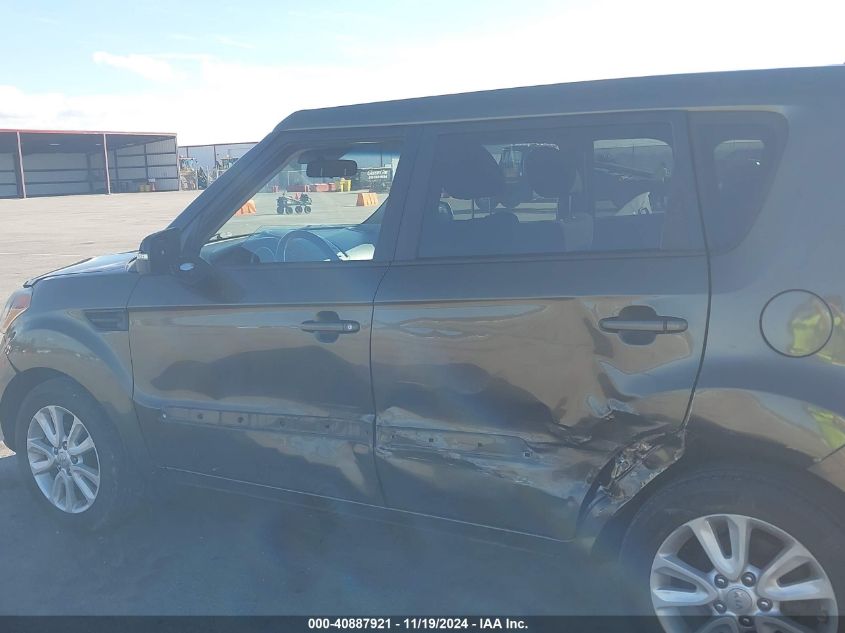 2013 Kia Soul + VIN: KNDJT2A66D7530853 Lot: 40887921