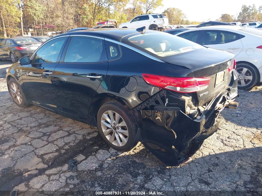 2016 KIA OPTIMA EX - 5XXGU4L33GG117578