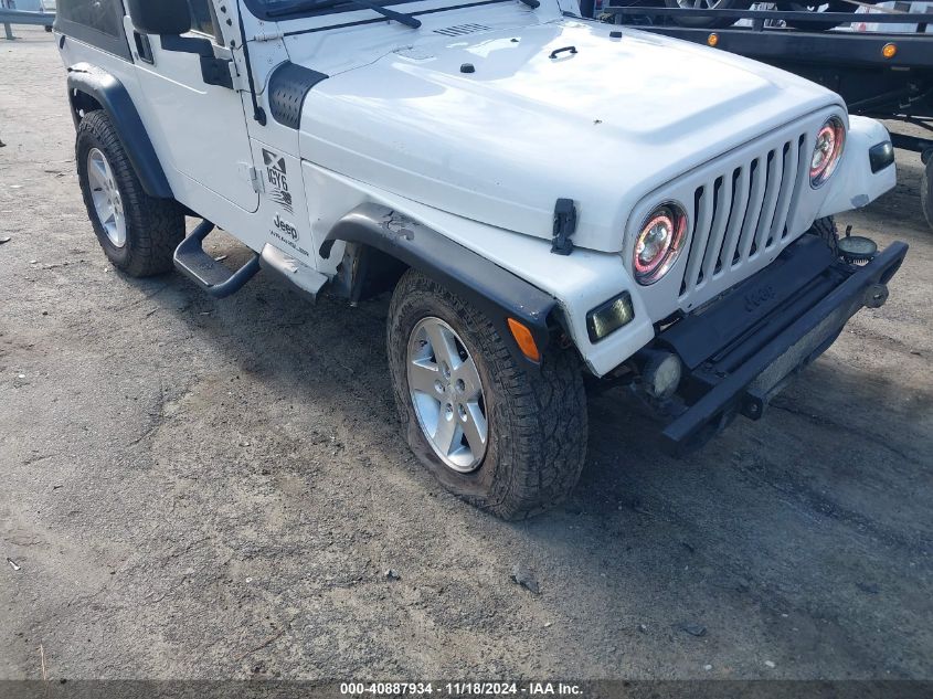 2004 Jeep Wrangler X VIN: 1J4FA39S74P715927 Lot: 40887934