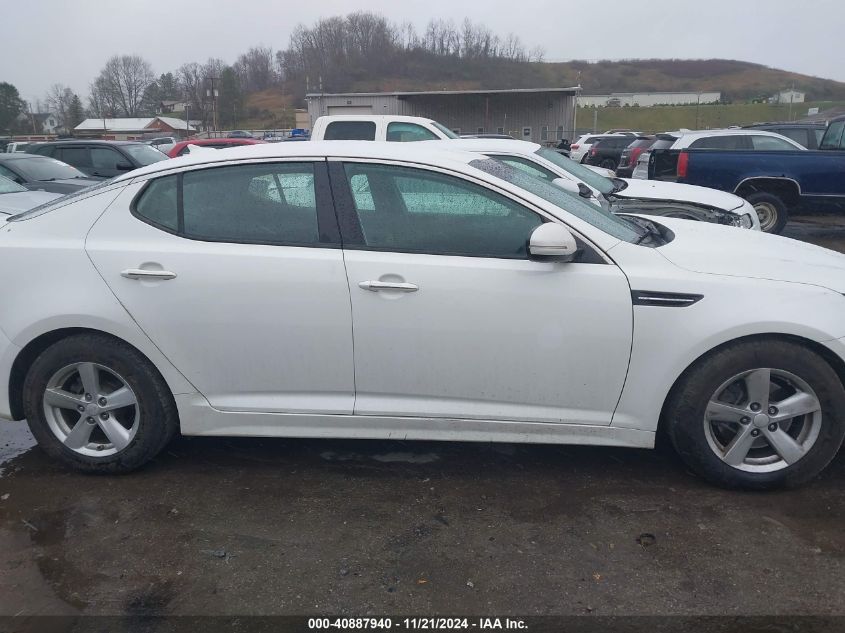 2015 Kia Optima Lx VIN: KNAGM4A76F5664284 Lot: 40887940