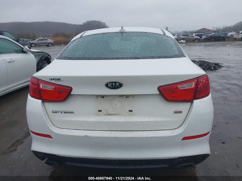 2015 Kia Optima Lx VIN: KNAGM4A76F5664284 Lot: 40887940