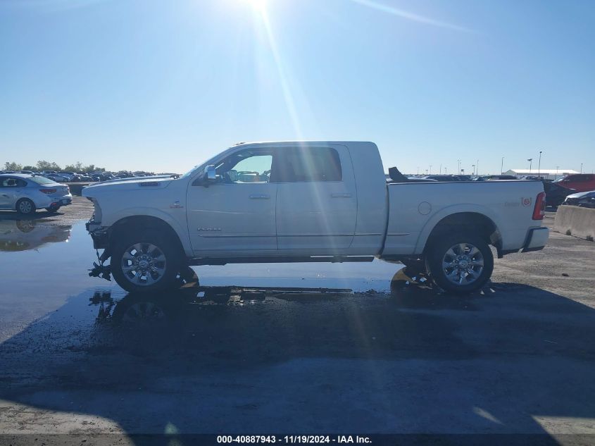 2019 Ram 2500 Limited 4X4 6'4 Box VIN: 3C6UR5TL6KG616236 Lot: 40887943