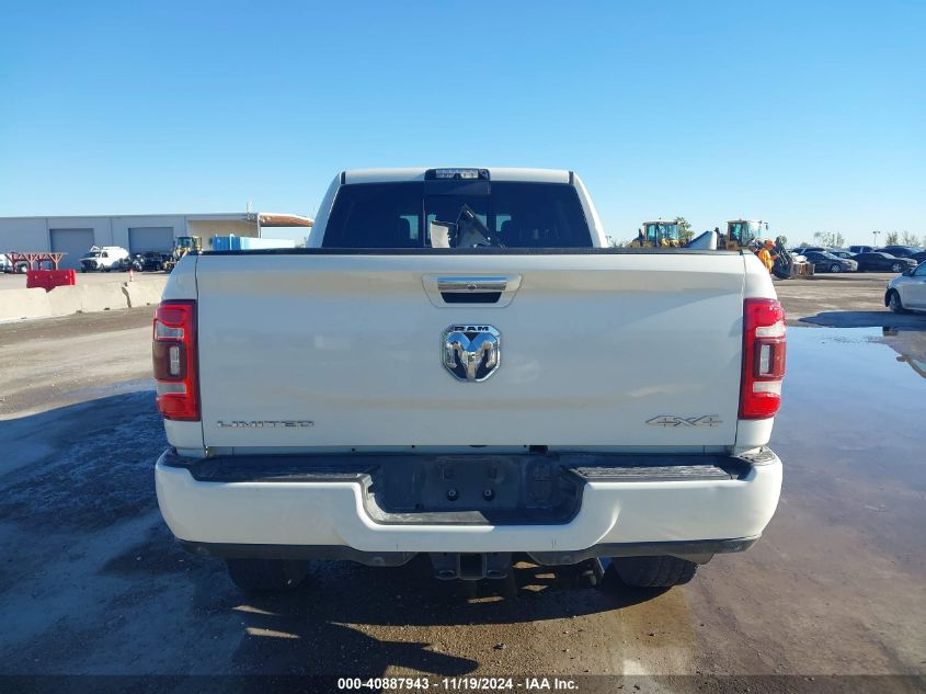 2019 Ram 2500 Limited 4X4 6'4 Box VIN: 3C6UR5TL6KG616236 Lot: 40887943