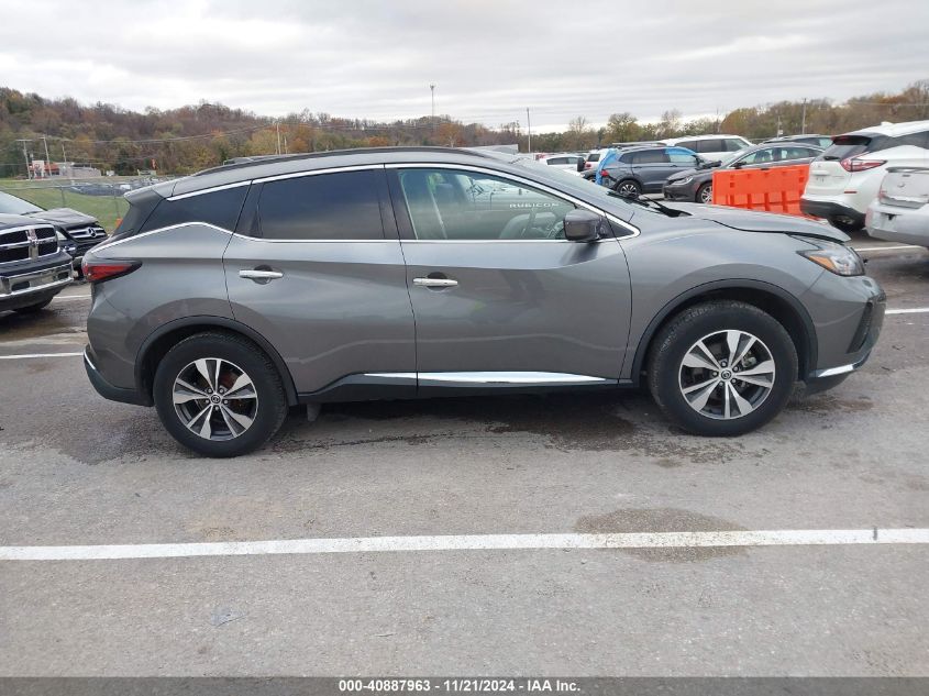 2021 Nissan Murano Sv Intelligent Awd VIN: 5N1AZ2BS4MC108173 Lot: 40887963