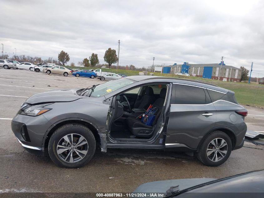 2021 Nissan Murano Sv Intelligent Awd VIN: 5N1AZ2BS4MC108173 Lot: 40887963