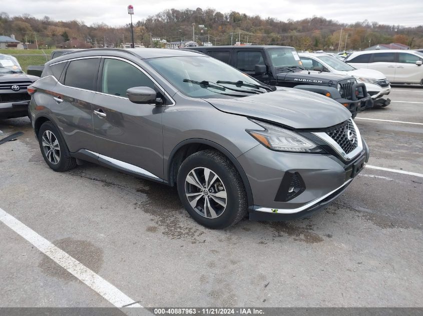 2021 Nissan Murano Sv Intelligent Awd VIN: 5N1AZ2BS4MC108173 Lot: 40887963