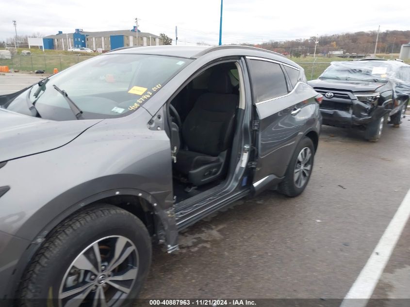 2021 Nissan Murano Sv Intelligent Awd VIN: 5N1AZ2BS4MC108173 Lot: 40887963