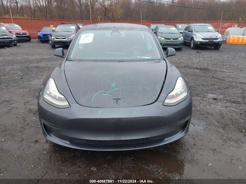 2019 Tesla Model 3 Long Range/Mid Range/Standard Range/Standard Range Plus VIN: 5YJ3E1EA7KF435432 Lot: 40887991