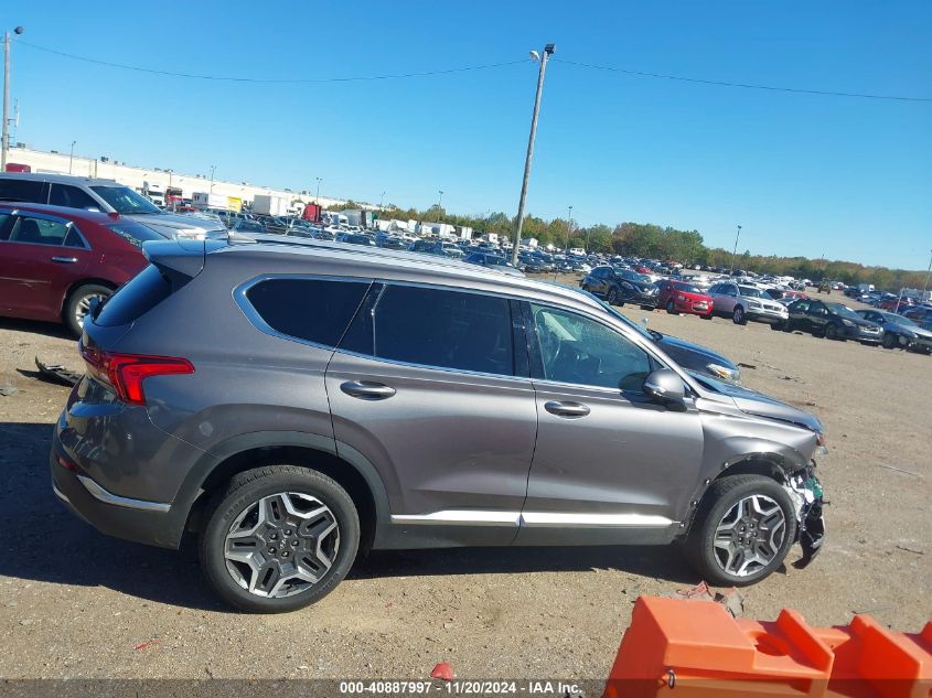 2022 Hyundai Santa Fe Hybrid Sel Premium VIN: KM8S3DA1XNU052245 Lot: 40887997