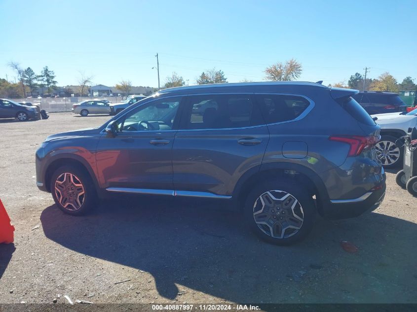 2022 Hyundai Santa Fe Hybrid Sel Premium VIN: KM8S3DA1XNU052245 Lot: 40887997