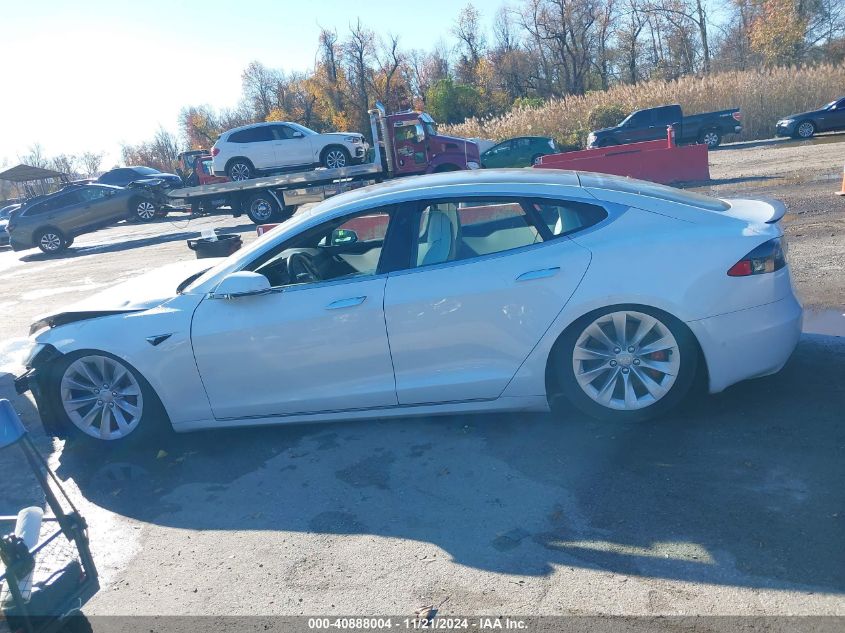 2020 Tesla Model S Performance Dual Motor All-Wheel Drive VIN: 5YJSA1E43LF355354 Lot: 40888004