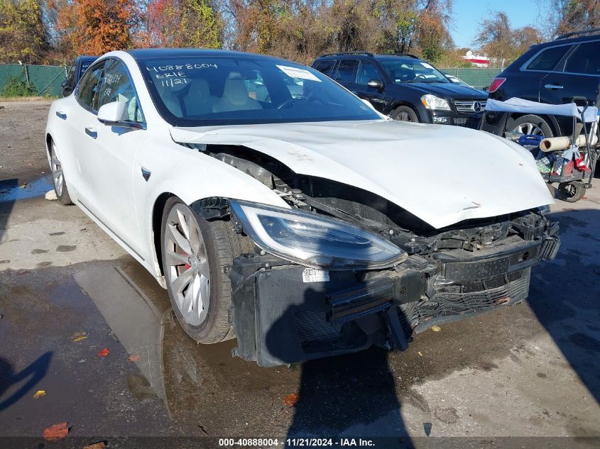 2020 Tesla Model S Performance Dual Motor All-Wheel Drive VIN: 5YJSA1E43LF355354 Lot: 40888004