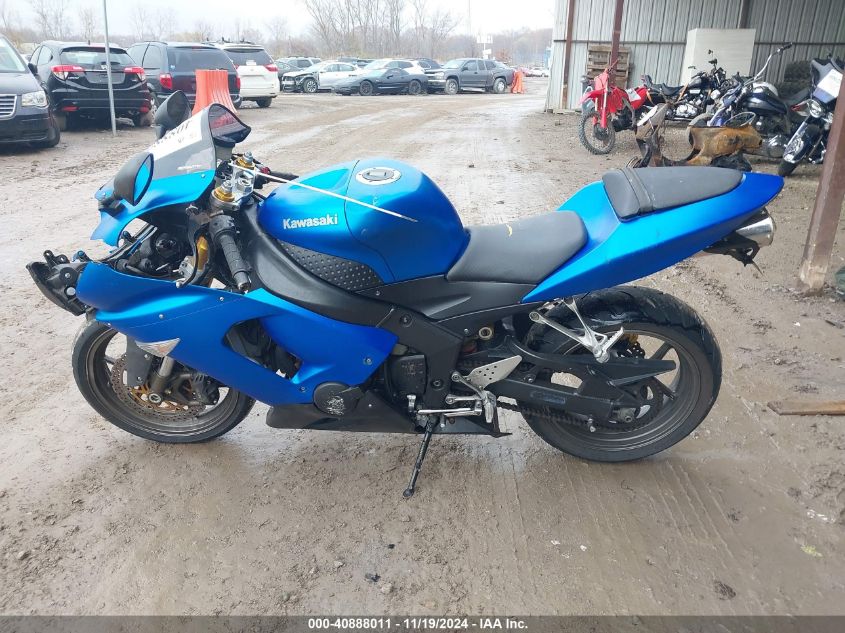 2006 Kawasaki Zx636 C1 VIN: JKBZXJC196A043872 Lot: 40888011