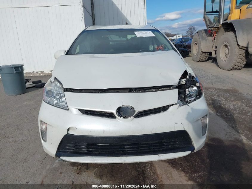 2014 Toyota Prius Two VIN: JTDKN3DUXE0382327 Lot: 40888016