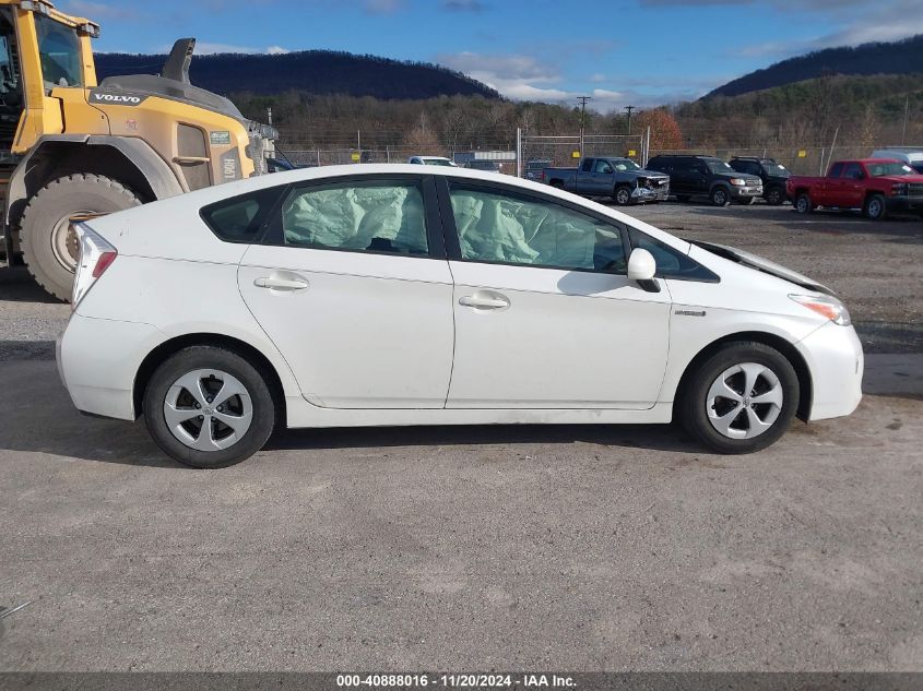 2014 Toyota Prius Two VIN: JTDKN3DUXE0382327 Lot: 40888016