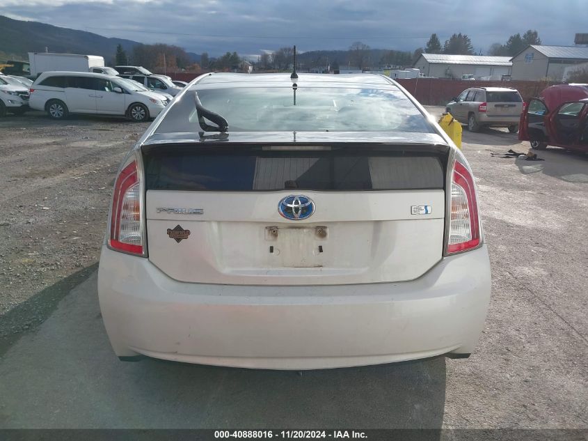 2014 Toyota Prius Two VIN: JTDKN3DUXE0382327 Lot: 40888016