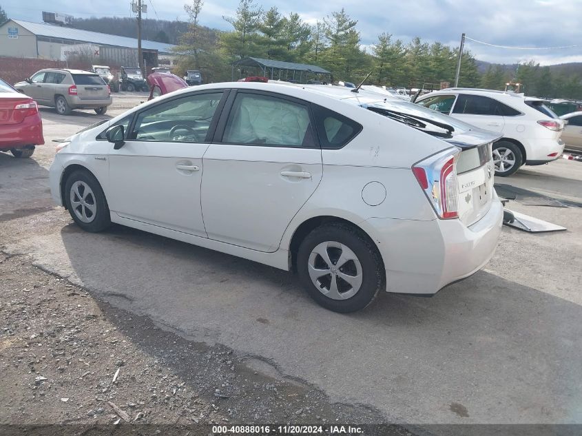 2014 Toyota Prius Two VIN: JTDKN3DUXE0382327 Lot: 40888016