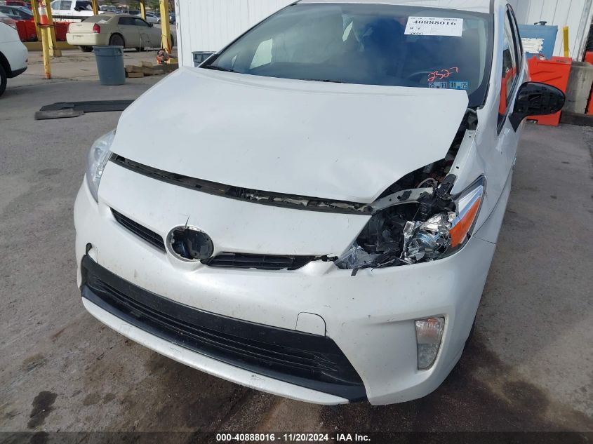 2014 Toyota Prius Two VIN: JTDKN3DUXE0382327 Lot: 40888016